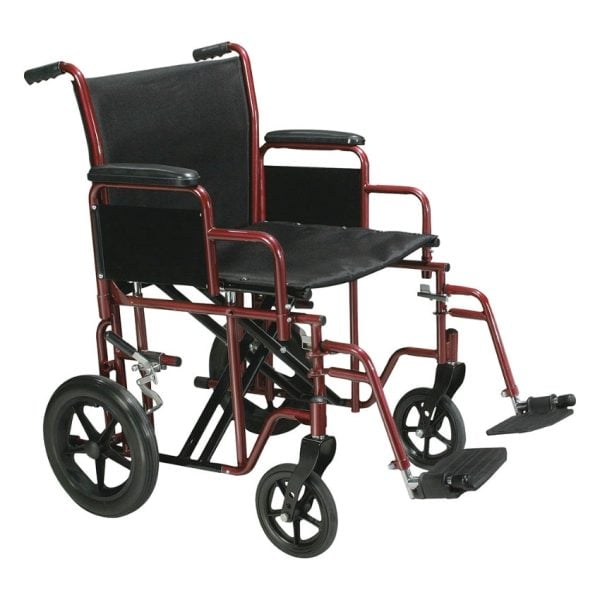 Bariatric Heavy Duty Transport Wheelchair