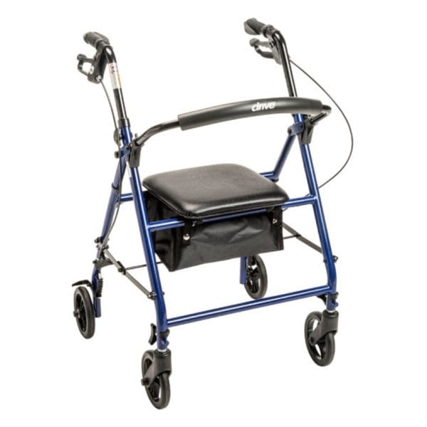 Steel Rollator with 6” Wheels