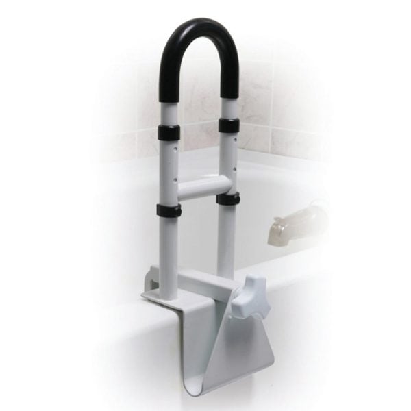 Adjustable Height Bathtub Grab Bar Safety Rail - Image 2