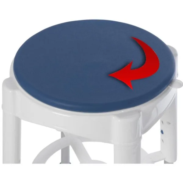 Bathroom Safety Swivel Seat Shower Stool - Image 2