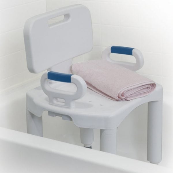 Bath Bench with Back and Arms - Image 2