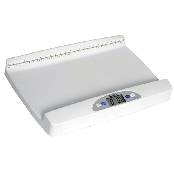 Digital Pediatric Tray Scale with Rolling Cart