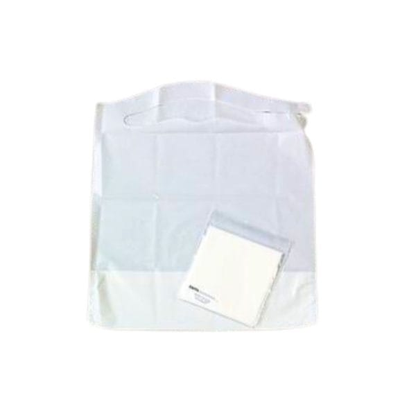 TIDI Patient-Care Bibs, 18" x 30", White