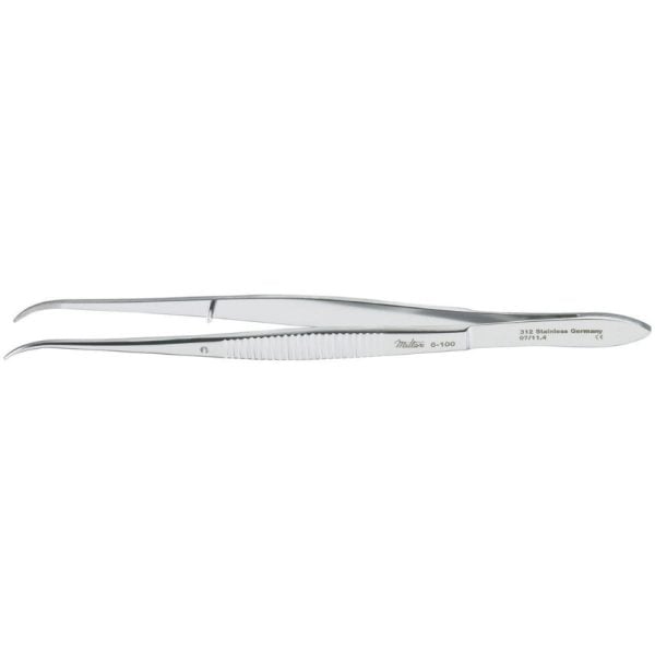 Dressing Forceps Curved Narrow Tips