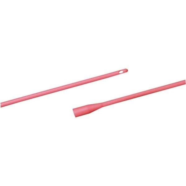 Urethral  Latex Catheter, 20FR Red Rubber