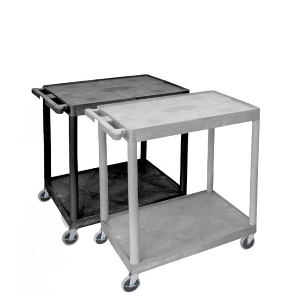 Utility Cart, Large Two Shelf