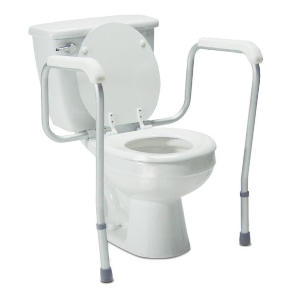 Versaframe Toilet Safety Rail, Adjustable Height