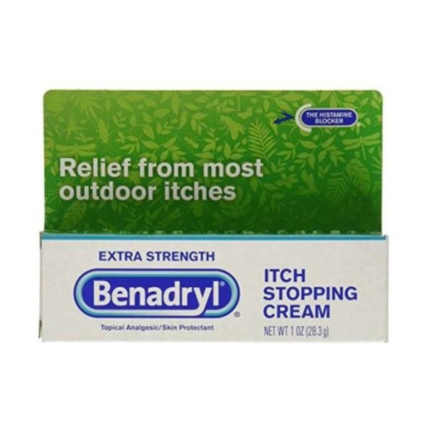 Benadryl, Itch Stopping Cream