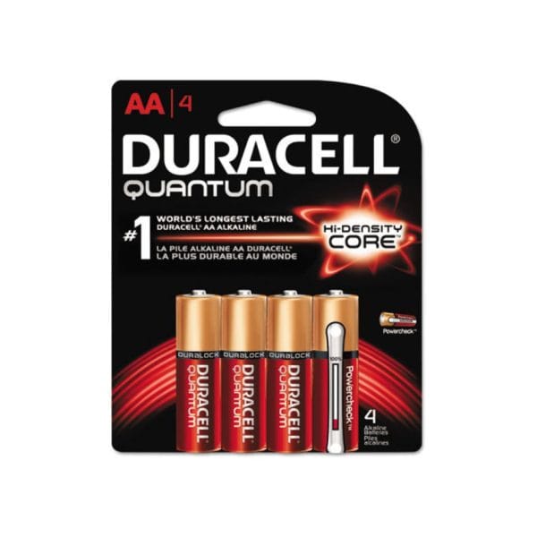 Quantum Alkaline Batteries With Duralock Power Preserve Technology