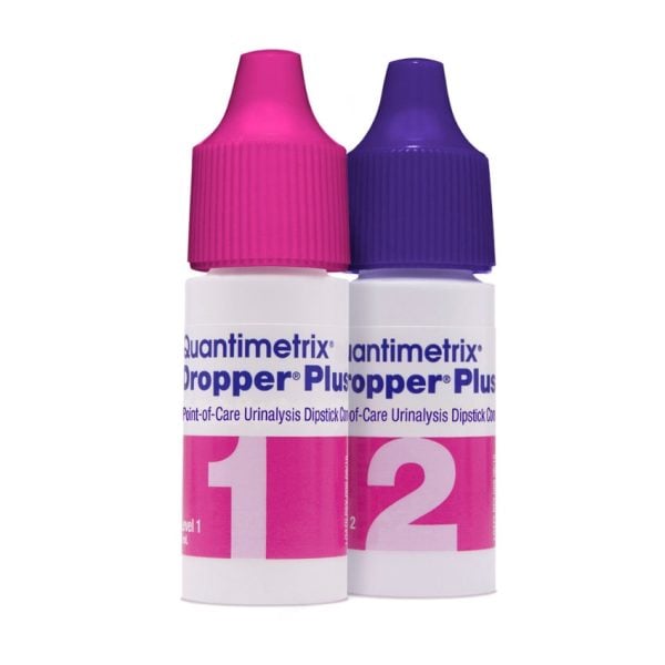 Dropper Urinalysis Level One and Two Dipstick Controls