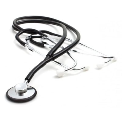 Teaching Stethoscope with Dual Headsets - 22" Tubing