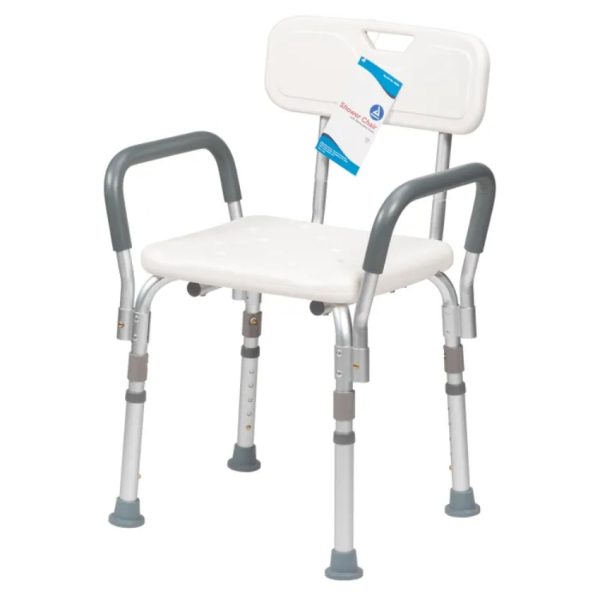 Shower Chair With Removable Back And Arms