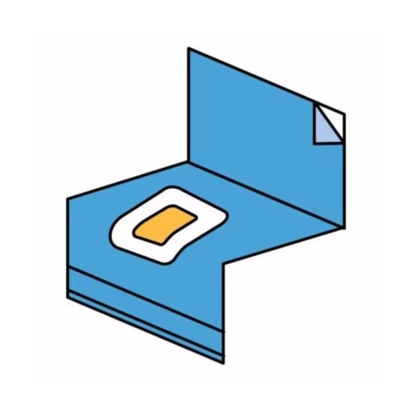 Cesarean-Section Sheet and Pouch with Ioban 2 Incise Film