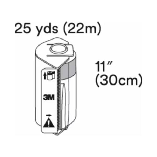 Steri-Drape Roll Prep Drape, 25 yds. x 11”