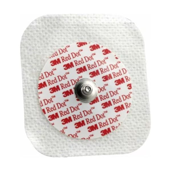 Red Dot Diaphoretic Cloth Electrodes,5.1cm x 5.5cm