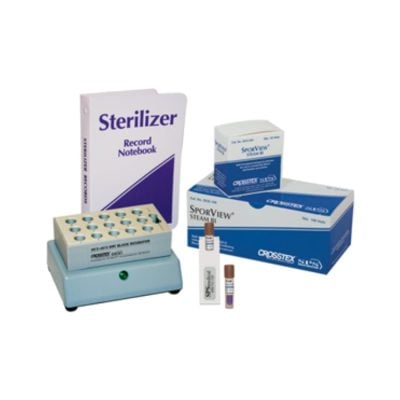 SporView In-Office Steam Sterilizer Monitoring Kit - 24-Hour Results