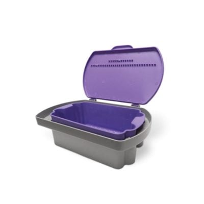 Solution Holder with Removable Basket - 1-Gallon Capacity