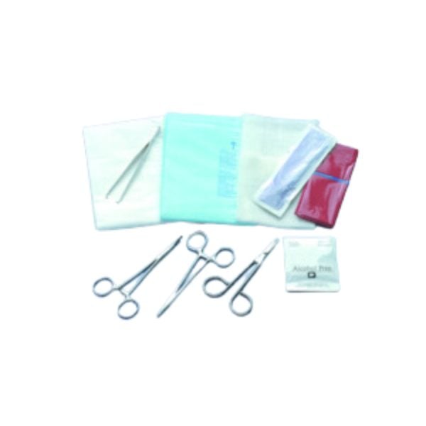 Sterile Deluxe Facial Wound Closure Tray