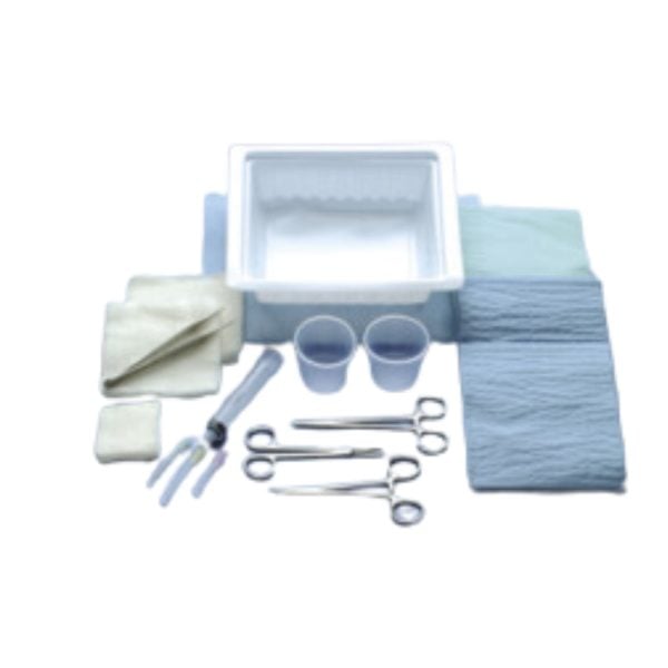 E.R. Laceration Tray with Floor-Grade Polished Instruments