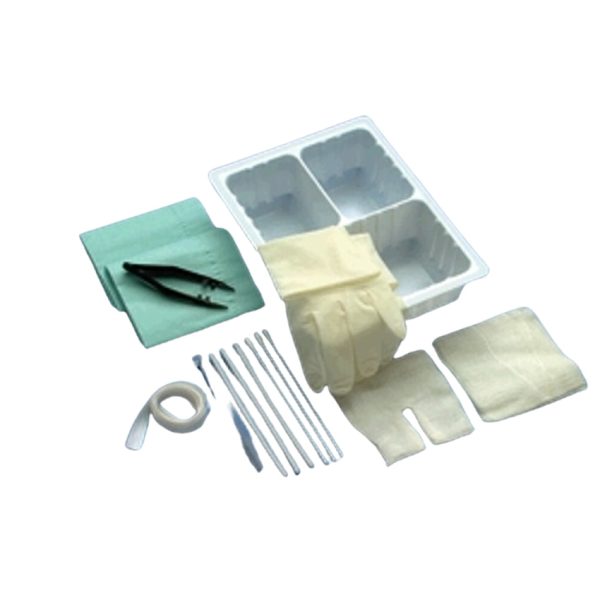 Tracheostomy Care Tray with Forceps