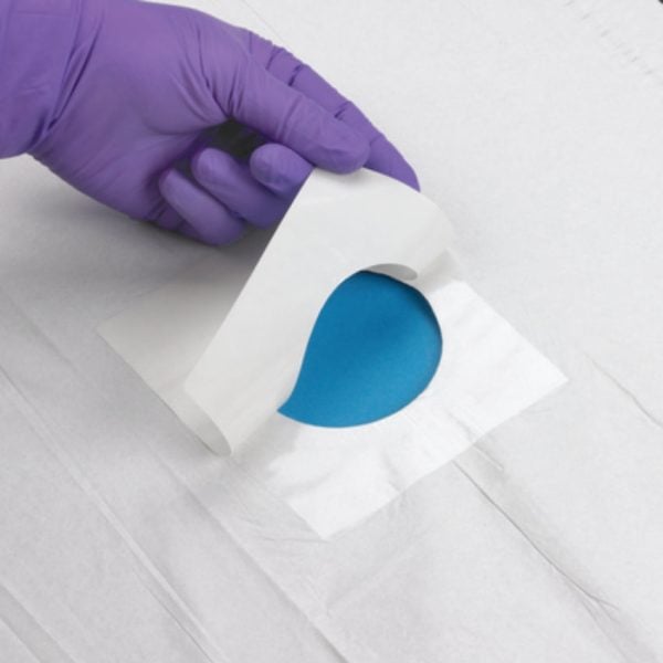 Drape 3" Round Fenestration Sterile Adhesive Patch - Image 2