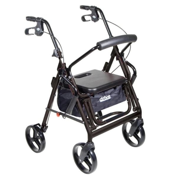 Duet Rollator/Transport Chair, 8" Casters - Image 2