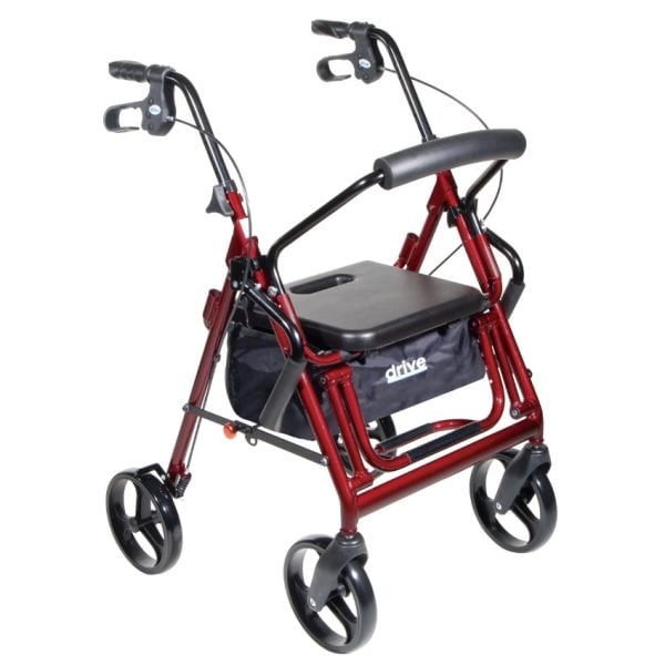 Duet Rollator/Transport Chair, 8" Casters - Image 3