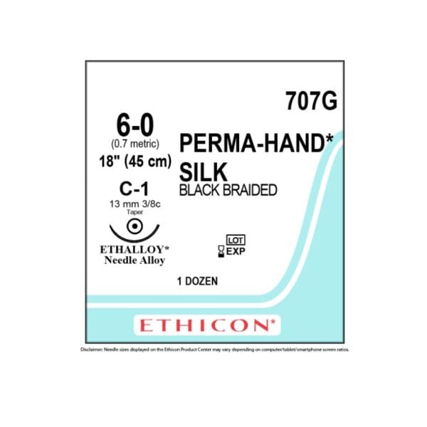 Ethicon Perma-Hand Silk Sutures - Image 7