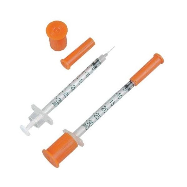 Comfort Point 0.3cc Lo-Dose Insulin Syringes with Permanently Attached Needle