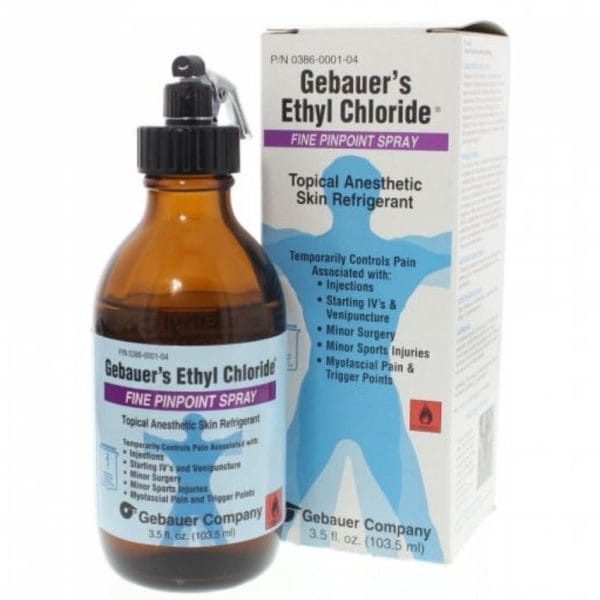 Ethyl Chloride Topical Anesthetic 3.5 oz Bottle Jet Stream - Image 2