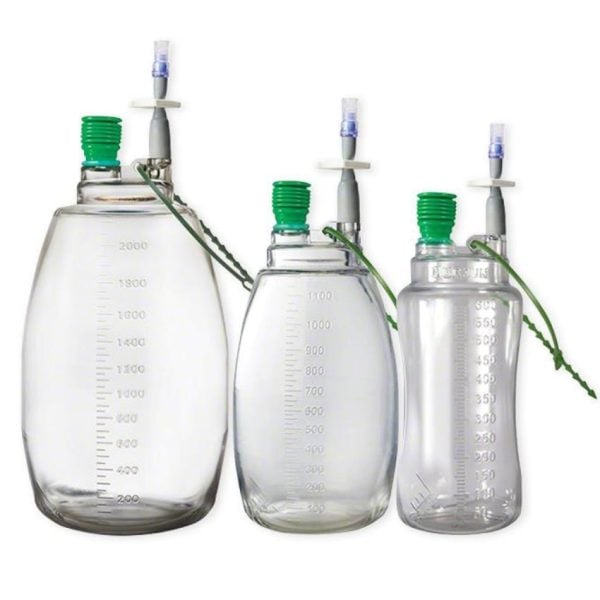 Evacuated Drainage Bottles 1000 mL