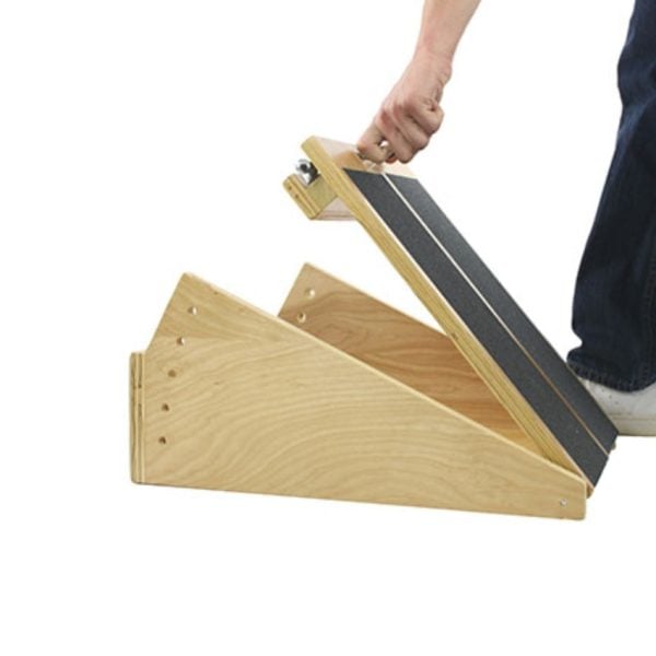 5-Level Wooden Incline Board, 12.5" x 16" Surface - Image 3