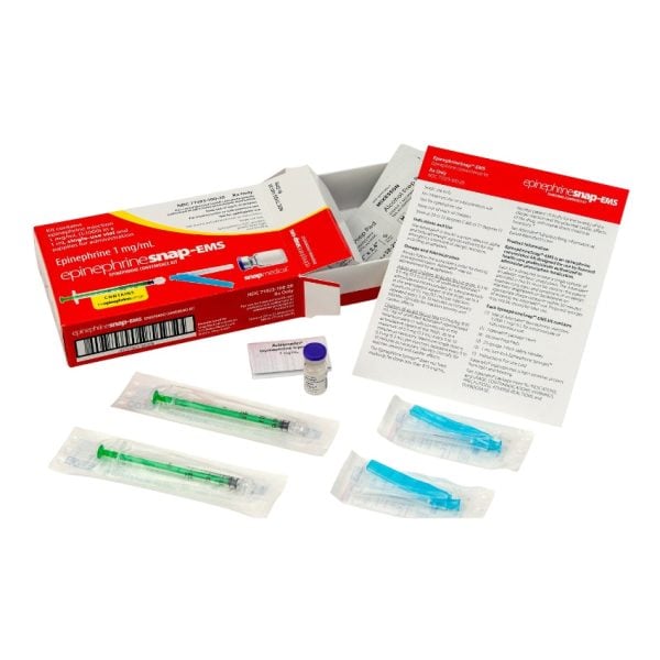 EMS Anaphylaxis Emergency Kit, Epinephrine 1 mg - Image 2