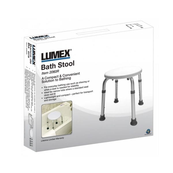 Lumex Round Bath Stool - Image 2