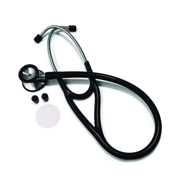 Cardiology Stethoscope, Black