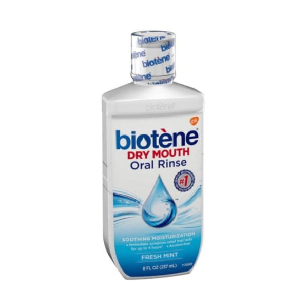 Biotène Dry Mouth Oral Rinse Fresh Mint, 8 oz. Bottle