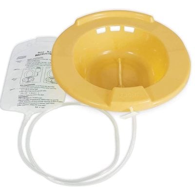 Sitz Bath Kit with Basin - 2000mL Capacity