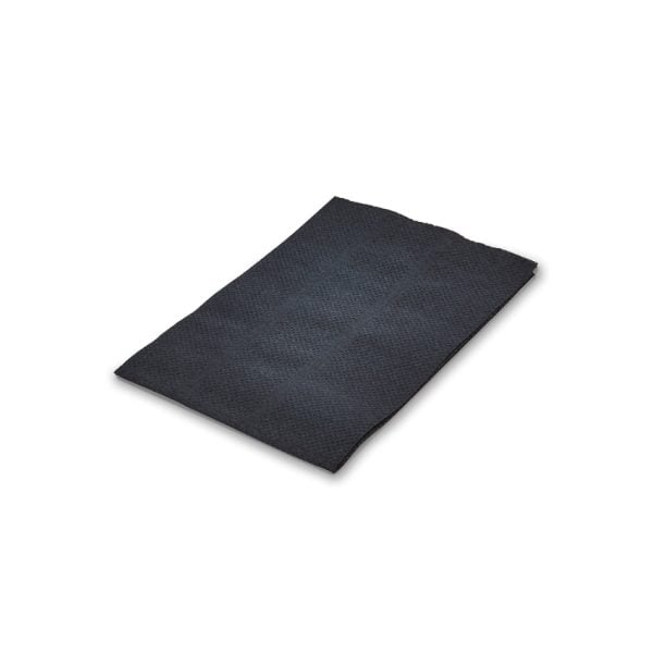 Black Nonwoven-Poly Drape, 36" x 50"