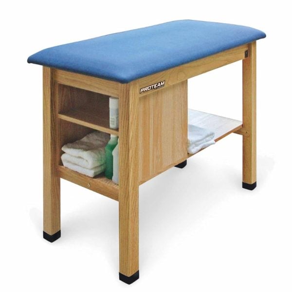 Athletic Training H-Brace Taping Table with End Cabinet