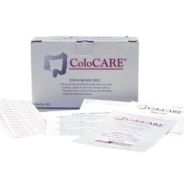 ColoCARE Hospital Pack, 100 Single Test Kits, 100 tests-cs