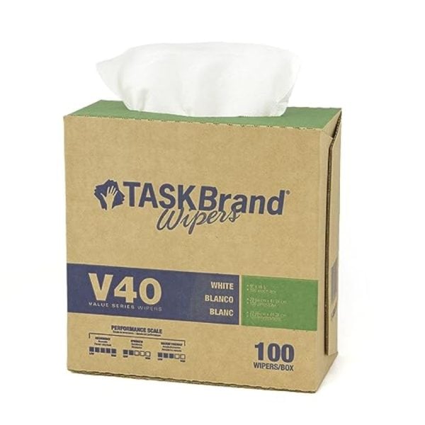 TaskBrand V40 Janitorial Wipers