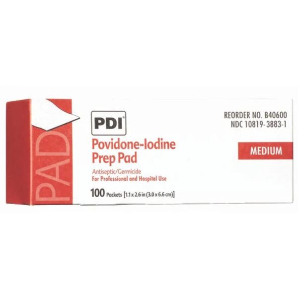 Povidone Iodine Prep Pads