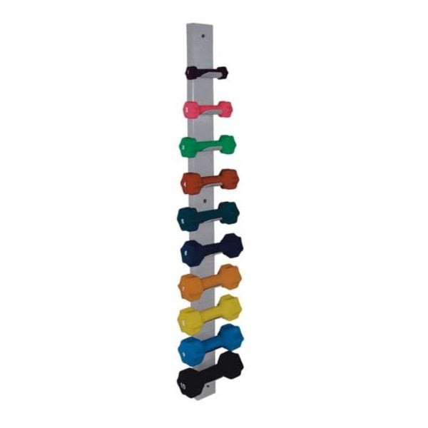 Dumbbell Wall Rack, 48" x 3" x 3"