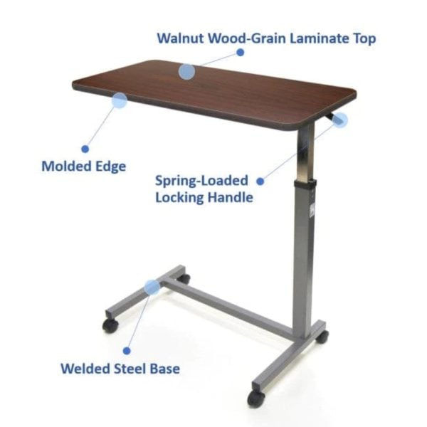 Auto-Touch Overbed Table - Image 2