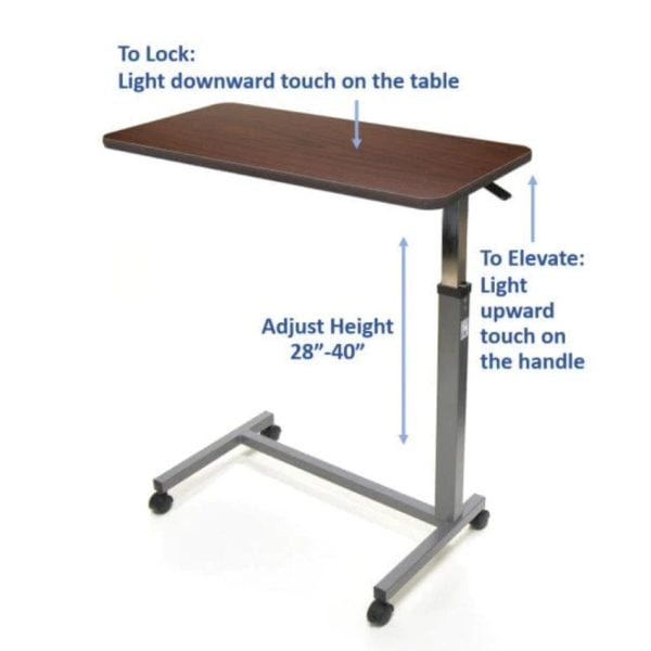 Auto-Touch Overbed Table - Image 3