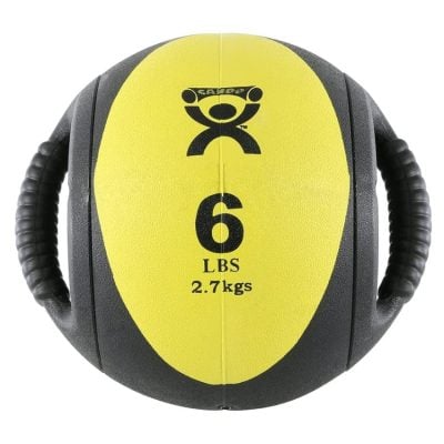 CanDo Dual-Handle Medicine Ball - 9" Diameter