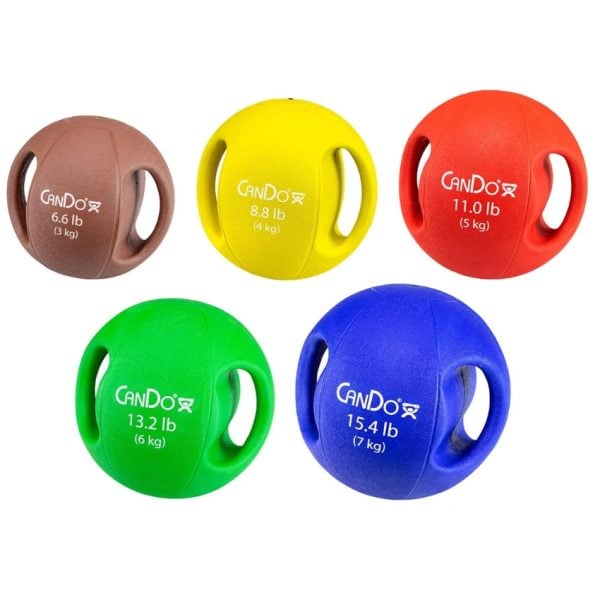 Molded Dual Handle Medicine Balls - Image 9