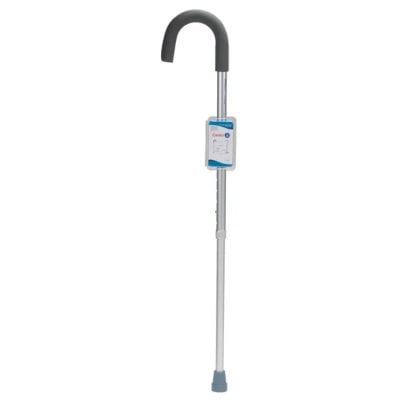 Aluminum Walking Cane - Adjustable Height - 250 lb Capacity