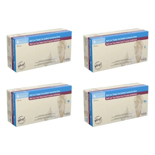 Multi Care Vinyl Exam Gloves, Powder-Free - Image 2