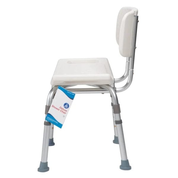 Deluxe Shower Chair with Back - Image 2